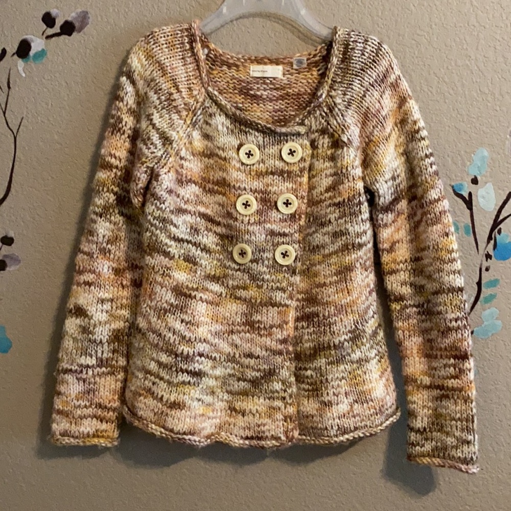 Sleeping on snow chunky knit sweater s